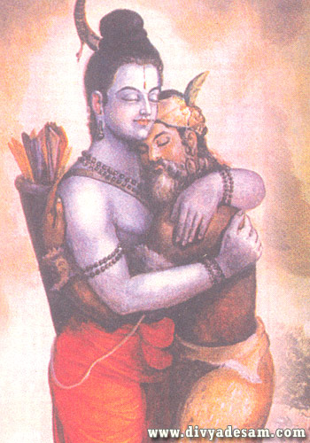 Sri Ramar and Guhan