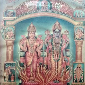 Shri Vishnu and Piratti