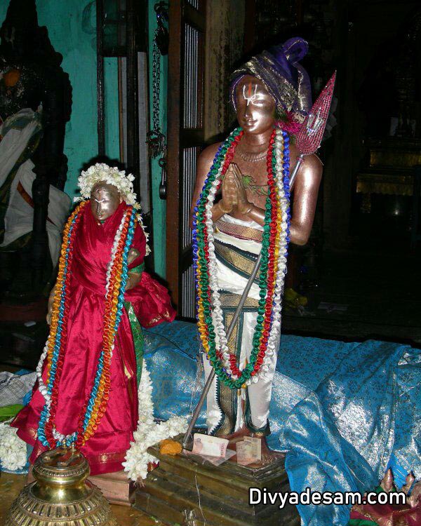 Thirumangai alwar - திருமங்கையாழ்வார் - திருவாலி-திருநகரி கோயில்