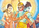Sri Ramar, Hanuman and Lakshmanar