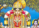 Sri Andal along with Periyalwar and Sri Krishnar